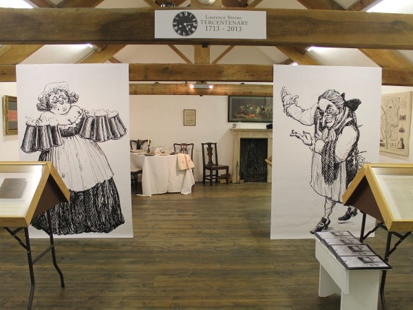 The Good Humour Club Exhibition (30 June - 30 September 2013). © The Laurence Sterne Trust